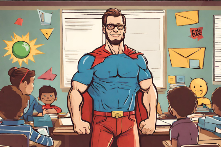 Superhero Teacher Blog Image
